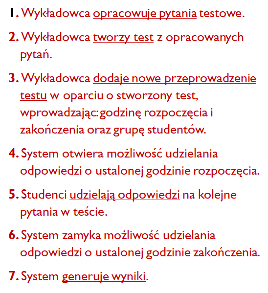 Przykład przypadku użycia o poziomie użytkownika