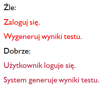 Przykład z lotu ptaka