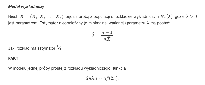 ewykladniczy